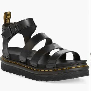 Dr Doc Martens Blaire Black Sandal